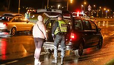 Policijos reidas Pilaitės prospekte