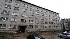 Namas, kuriame gyveno ir vakar slėpėsi Igoris Molotkovas