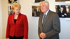 Dalia Grybauskaitė ir Valdas Adamkus