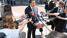 Gruzijos prezidentas Michailas Saaka&scaron;vilis