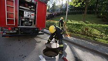 Mikalojaus Konstantino Čiurlionio menų mokykloje surengtos gaisro prastybos