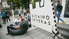 Vinco Kudirkos aik&scaron;tėje savaitgalį įsikūrė Dizaino skveras