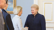 Dalia Grybauskaitė ir Ursula von der Leyen 