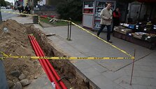 Vilniaus Naujamiestyje transporto spūstys