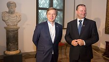 Ramūnas Karbauskis ir Saulius Skvernelis