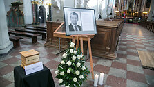 Juro Poželos urna pa&scaron;arvota Vilniaus &Scaron;v.Jonų bažnyčioje