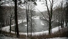 A.Pu&scaron;kino parkas žiemą