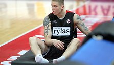 Treniruotės akimirka