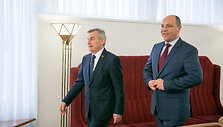 Viktoras Pranckietis ir Andrijus Parubijus
