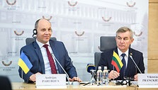 Andrijus Parubijus ir Viktoras Pranckietis