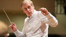 Lietuvos valstybinio simfoninio orkestro dvide&scaron;imt antrojo gimtadienio koncerto repeticija