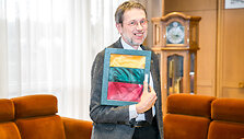 Viktoras Pranckietis susitiko su Liudu Mažyliu