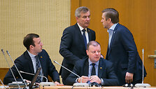 Virginijus Sinkevičius, Saulius Skvernelis, Viktoras Pranckietis, Ramūnas Karbauskis