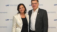 Algirdas Butkevičius su žmona Janina