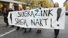 Eitynių akimirka