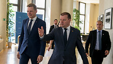 Remigijus &Scaron;ima&scaron;ius ir Saulius Skvernelis