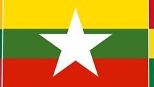 Lietuvos, Mianmaro ir Bolivijos vėliavos