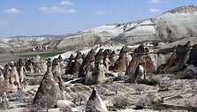 Kapadokijos regionas Turkijoje