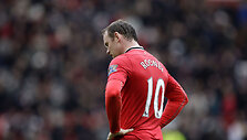 Wayne'as Rooney pelnė du įvarčius, bet &bdquo;Manchester United&ldquo; pergalei to nepakako.
