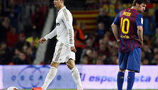 Cristiano Ronaldo &scaron;į kartą pranoko Lionelį Messi.