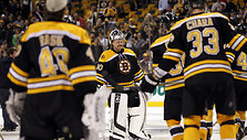 &bdquo;Bruins&ldquo; ledo ritulininkai i&scaron;krito jau pirmajame etape.