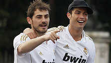Ikeras Casillasas ir Cristiano Ronaldo