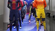 Naujieji &bdquo;Barcelona&ldquo; futbolo klubo mar&scaron;kinėliai.