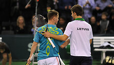 Ričardas Berankis ir Laurynas Grigelis