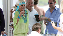 Ivana Trump ir Massimo Gargia 