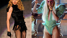 Madonna ir Lady Gaga