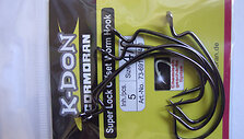  Naujo modelio kabliukas &bdquo;K-DON Super Lock Offset Worm&ldquo; pritaikytas spiningavimui pintais valais.