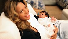 Beyonce su dukrele Blue Ivy Carter 