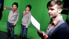 Filmavimo akimirka