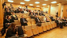 Į atliekų deginimo gamyklos poveikio aplinkai vertinimo analizės pristatymą susirinko saujelė vilniečių, daugiausia Lazdynų, Karolini&scaron;kių gyventojų.