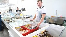 Anot Vlado, kai kar&scaron;ta, žmonės perka daugiau daržovių, o kai atvėsta &ndash; ateina silkės.