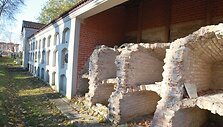 Kolumbariumas Bernardinų kapinėse stovi beveik tu&scaron;čias.