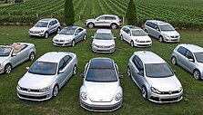 &bdquo;Volkswagen&ldquo; modelių gama JAV