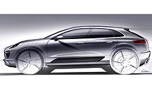 &bdquo;Porsche Macan&ldquo; eskizas