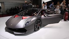 Paryžius. &bdquo;Lamborghini Sesto Elemento&ldquo;