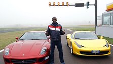 Usainas Boltas i&scaron;bandė &bdquo;Ferrari&ldquo; automobilius