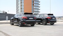 Du &bdquo;Porsche Cayenne Turbo&ldquo; - kiekvienas po 500 AG