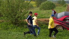 Vilniaus ralyje &ndash; Daunoravičių ekipažo incidentas