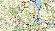 Ralio &bdquo;Vilnius 2011&ldquo; pagrindinis žemėlapis