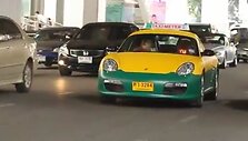 Bankoke pasirodė &bdquo;Porsche Boxster&ldquo; taksi automobilis