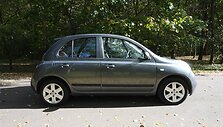 Garažas: Astos &bdquo;Nissan Micra&ldquo;