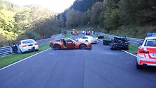 Nuomotu &bdquo;Corvette&ldquo; sukelta avarija Niurburgringe