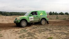 Vairuotojo Mindaugo Slap&scaron;io ir &scaron;turmano Antano Juknevičiaus ekipažas