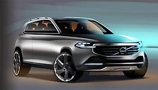 Naujos kartos &bdquo;Volvo XC90&ldquo; eskizai