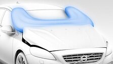 Pirmoji pėsčiųjų saugos oro pagalvė &ndash; &bdquo;Volvo V40&ldquo; automobilyje