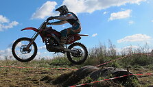 Enduro čempionato etapo akimirka